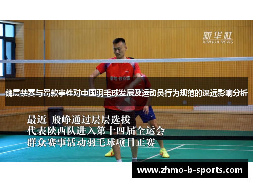 魏震禁赛与罚款事件对中国羽毛球发展及运动员行为规范的深远影响分析